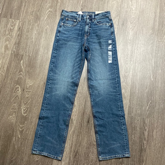 American Eagle Outfitters Denim - American Eagle Dark Blue Baggy Low Rise Jean